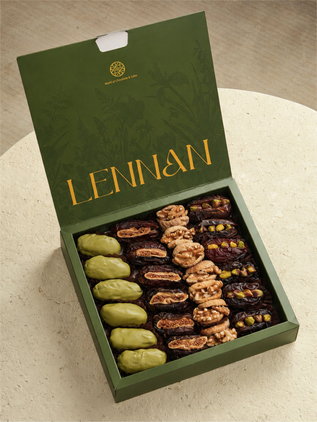 Mehr Matcha Stuffed Medjoul Dates